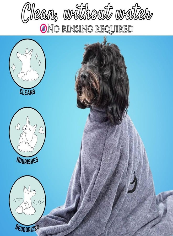 Sage Square Dog Dry Bath Forever Fresh Waterless : No Rinse Required, Soothing Damaged Skin, Refreshing, Cleaning, Neutralizes Pet Odor, Grooming, Hygiene Solution for Dogs, Puppy & All Breeds (100ml) - Image 5